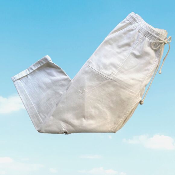 Aerie White Denim Distressed Pants - Picture 2 of 16